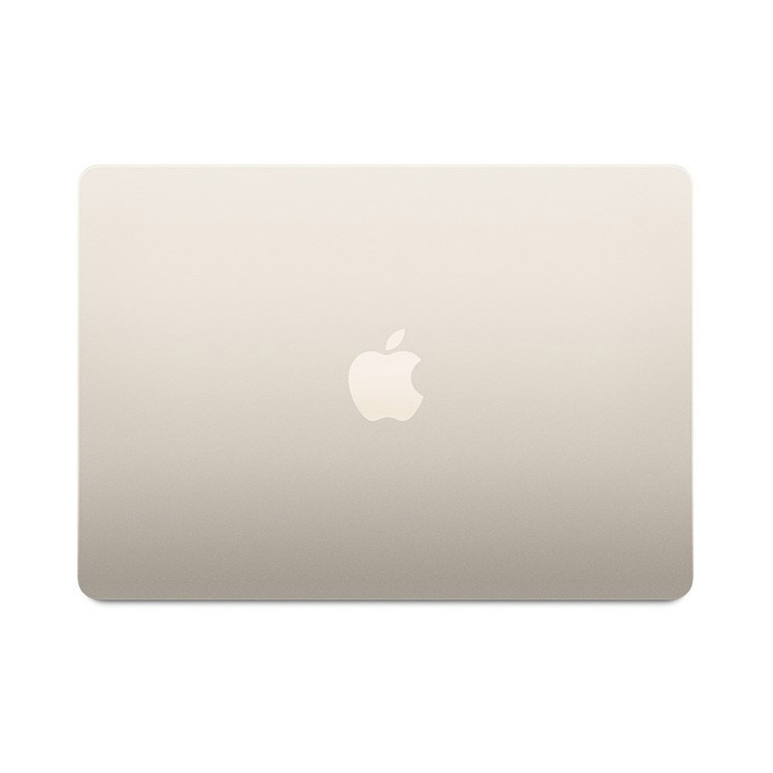 Laptop Apple Macbook Air (MC7W4SA/A) (Apple M2/8C CPU/8C GPU/16GB RAM/256GB SSD/13.6/Mac OS/Starlight) (2024)