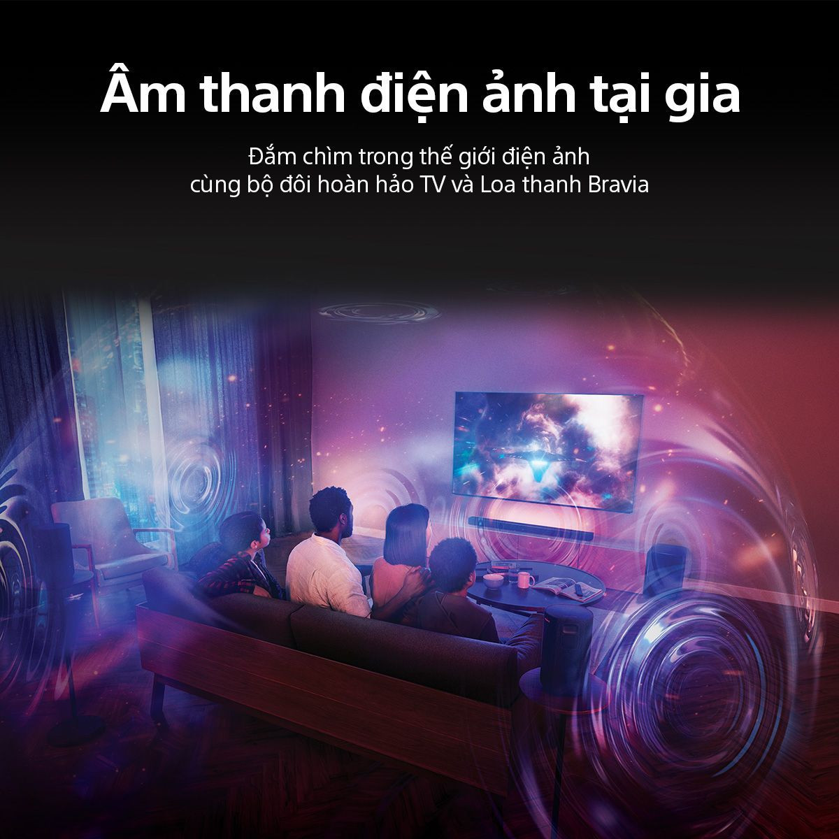 TV Sony 55-Inch 4K K-55S30 Bravia 3 - GoogleTV; LED Nền 50Hz; 4K HDR X1; Triluminos Pro; Motionflow XR200; HDR10 HLG Dolby Vision; Dolby Atmos 2.0 20W; Wi-Fi 6; BT5.3