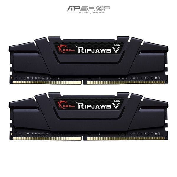Ram PC Gskill 8GB tản nhiệt DDR4 Bus 3200Mhz, Ripjaws V F4-3200C16S-8GVKB