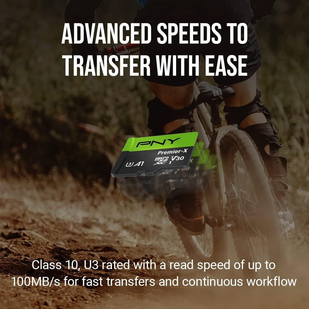 Thẻ nhớ MicroSDXC 128GB PNY Elite 100 MB/s