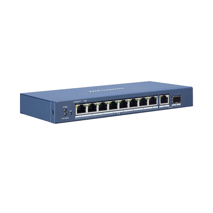 Switch POE GIGABIT 8 cổng Hikvision DS-3E0510P-E