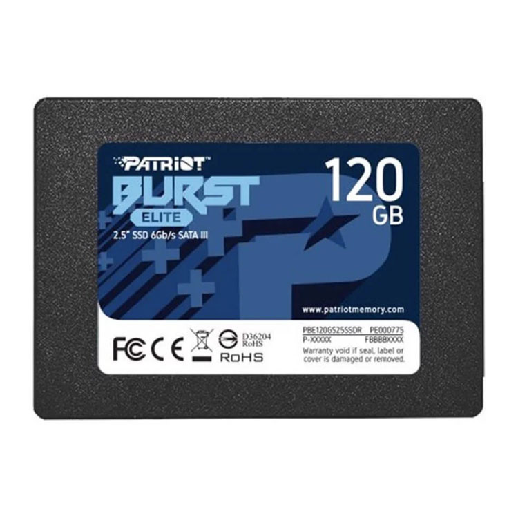Ổ cứng SSD PATRIOT BURST ELITE 120GB SATA3 - PBE120GS25SSDR