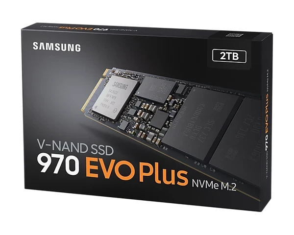 SSD Samsung 970 EVO Plus 2TB PCIe NVMe V-NAND M.2 2280 MZ-V7S2T0BW