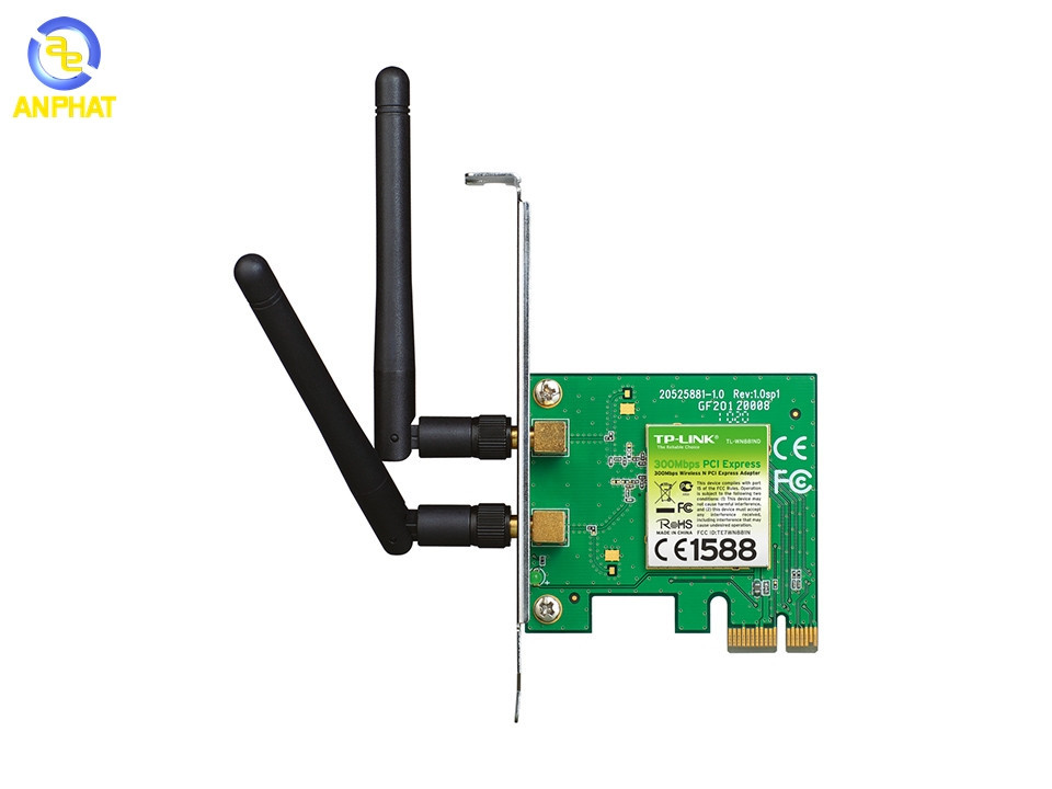 Bộ Chuyển Đổi Không Dây TP-Link TL-WN881ND PCI Express Chuẩn N Tốc Độ 300Mbps