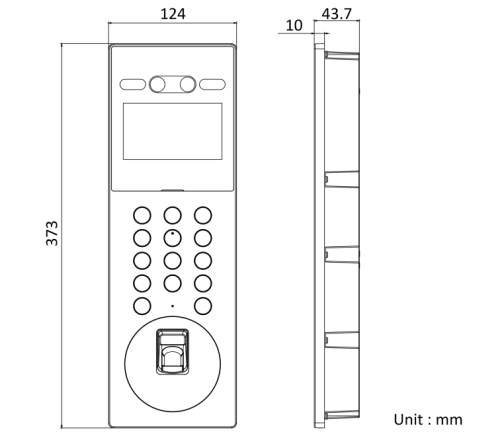 Camera chuông cửa trung tâm IP HIKVISION DS-KD9203-FTE6