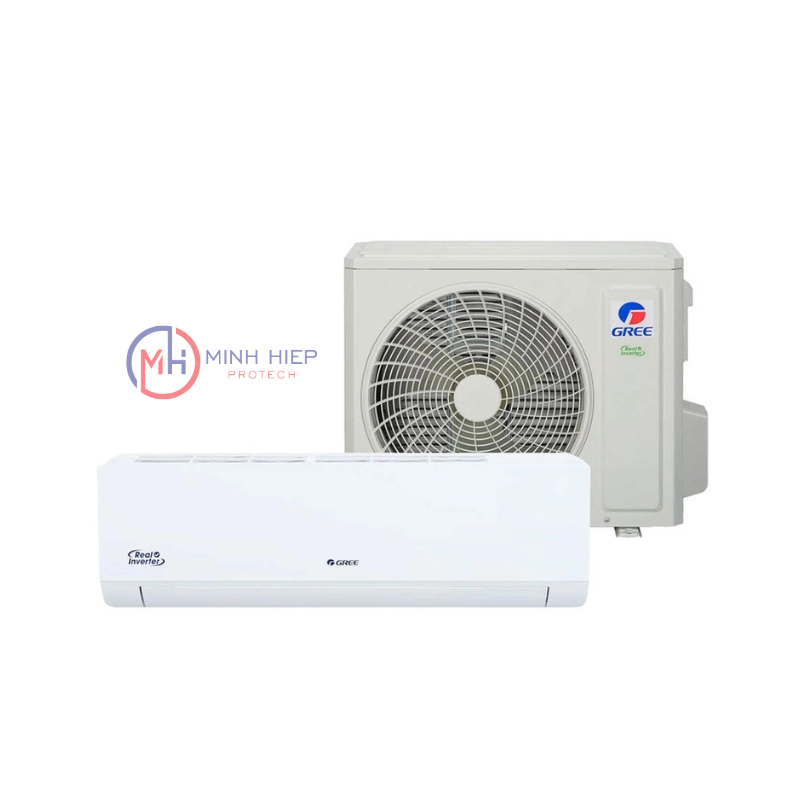 Điều Hòa Gree BD9HI-O 2 Chiều Inverter 9000BTU (1HP) - Black Fin Graphene, Tiết Kiệm Điện CSPF 5.27
