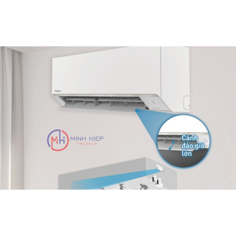 Điều Hòa Panasonic RU12CKH-8D Inverter 12000BTU (1.5HP) - Không Gian Mát Lành, Tiết Kiệm Điện Thông Minh