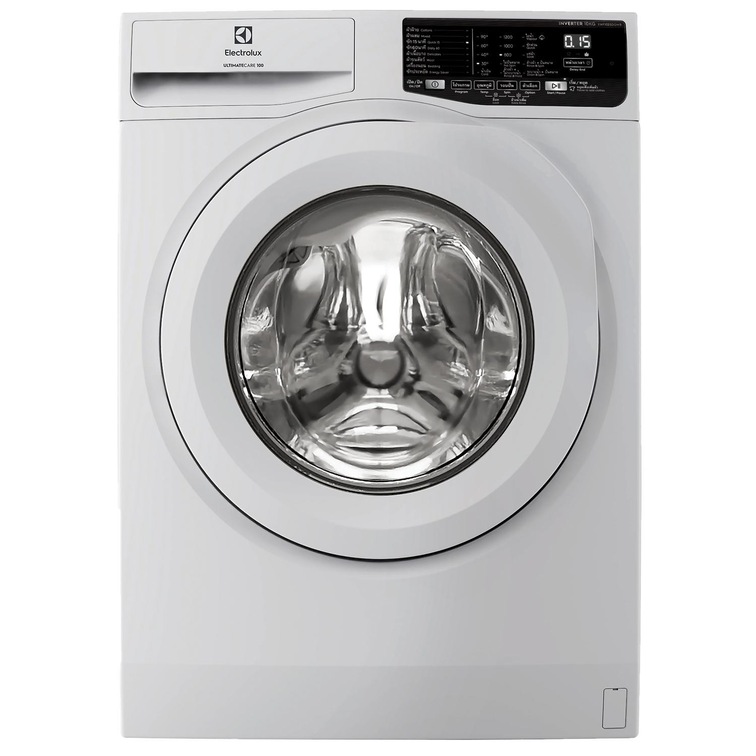 Máy giặt Electrolux 10kg cửa trước inverter EWF1025DQWB