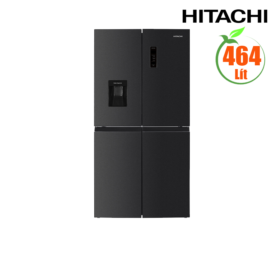 Tủ lạnh 4 cánh Hitachi 464L HR4N7520DSWDXVN - Thép không gỉ sẫm - Ngăn đá dưới 175L