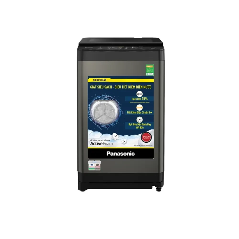 Máy giặt Panasonic cửa trên 8.2kg ActiveFoam  NA-F82Y01DRV