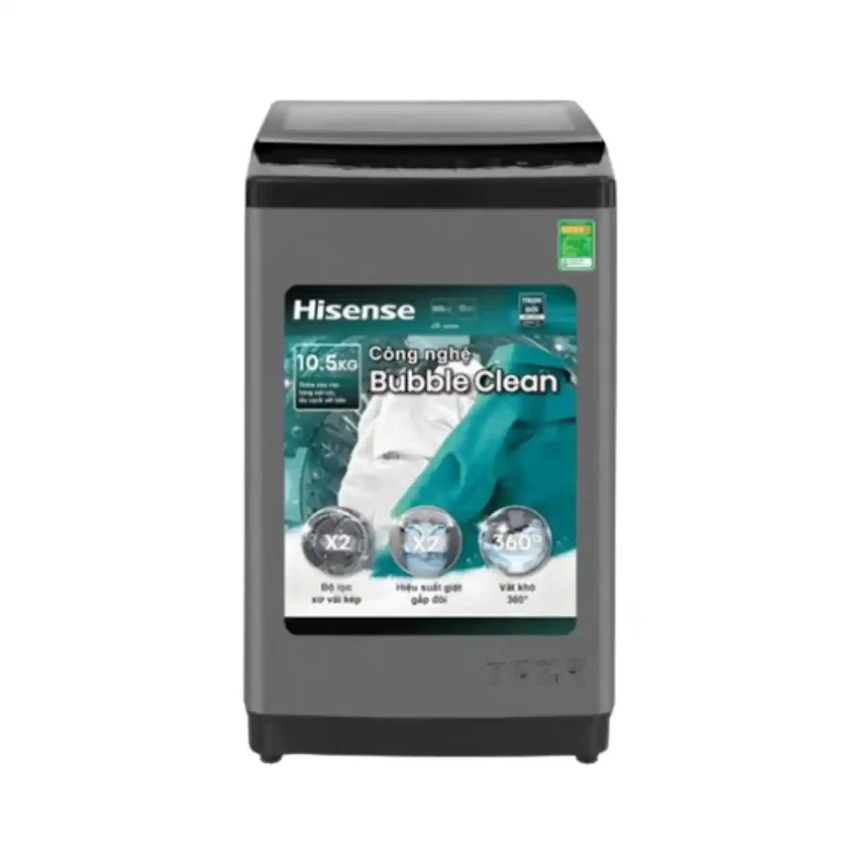 Máy giặt cửa trên Hisense 8Kg WTZQ8012UT