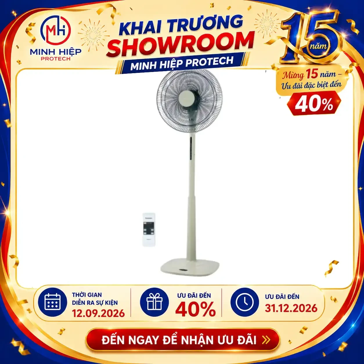 Quạt cây Panasonic F-409KBE