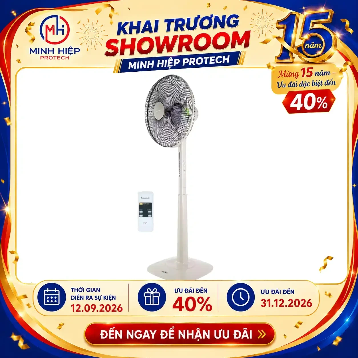 Quạt cây Panasonic F-409KBE