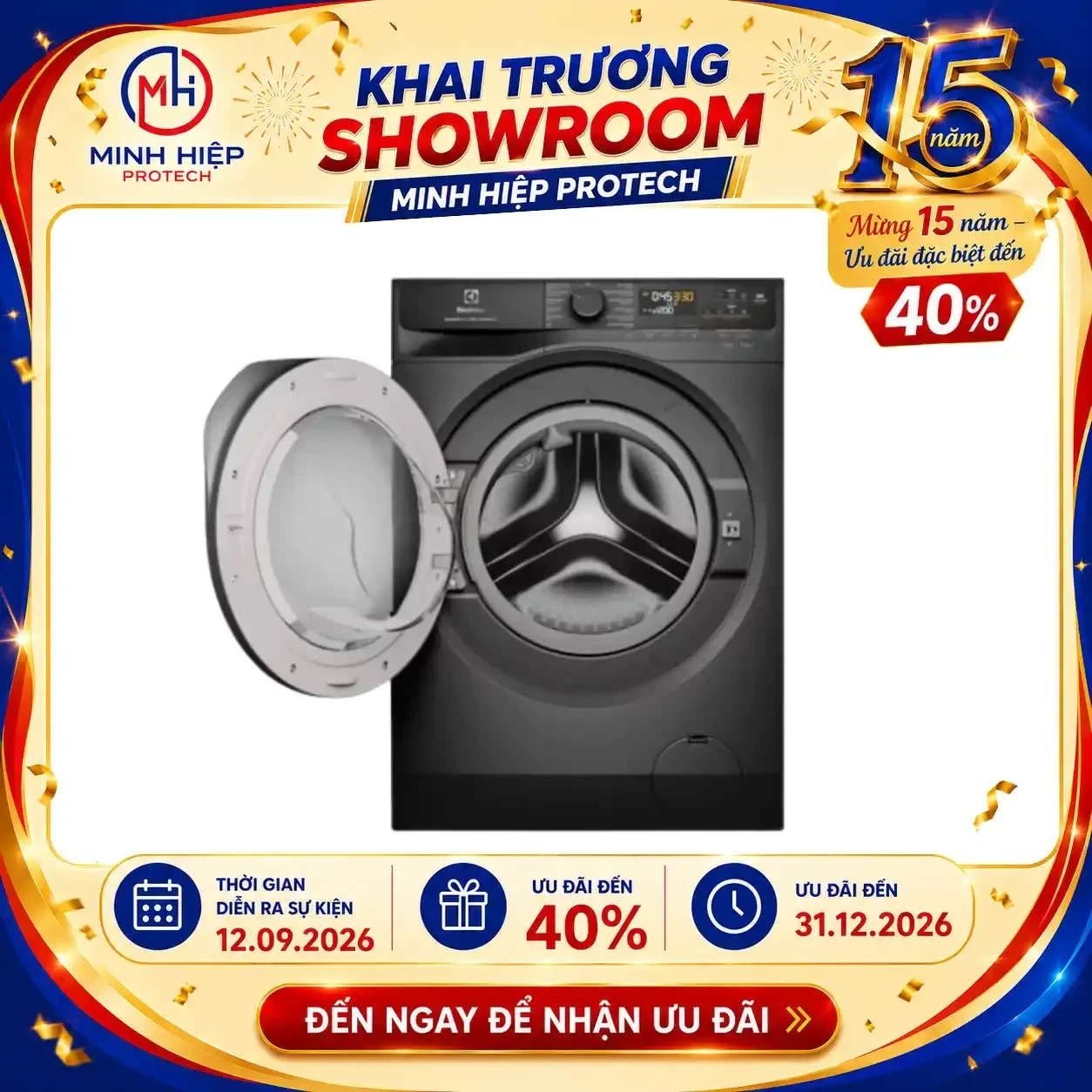 Máy giặt sấy Electrolux EWW1023P5SC