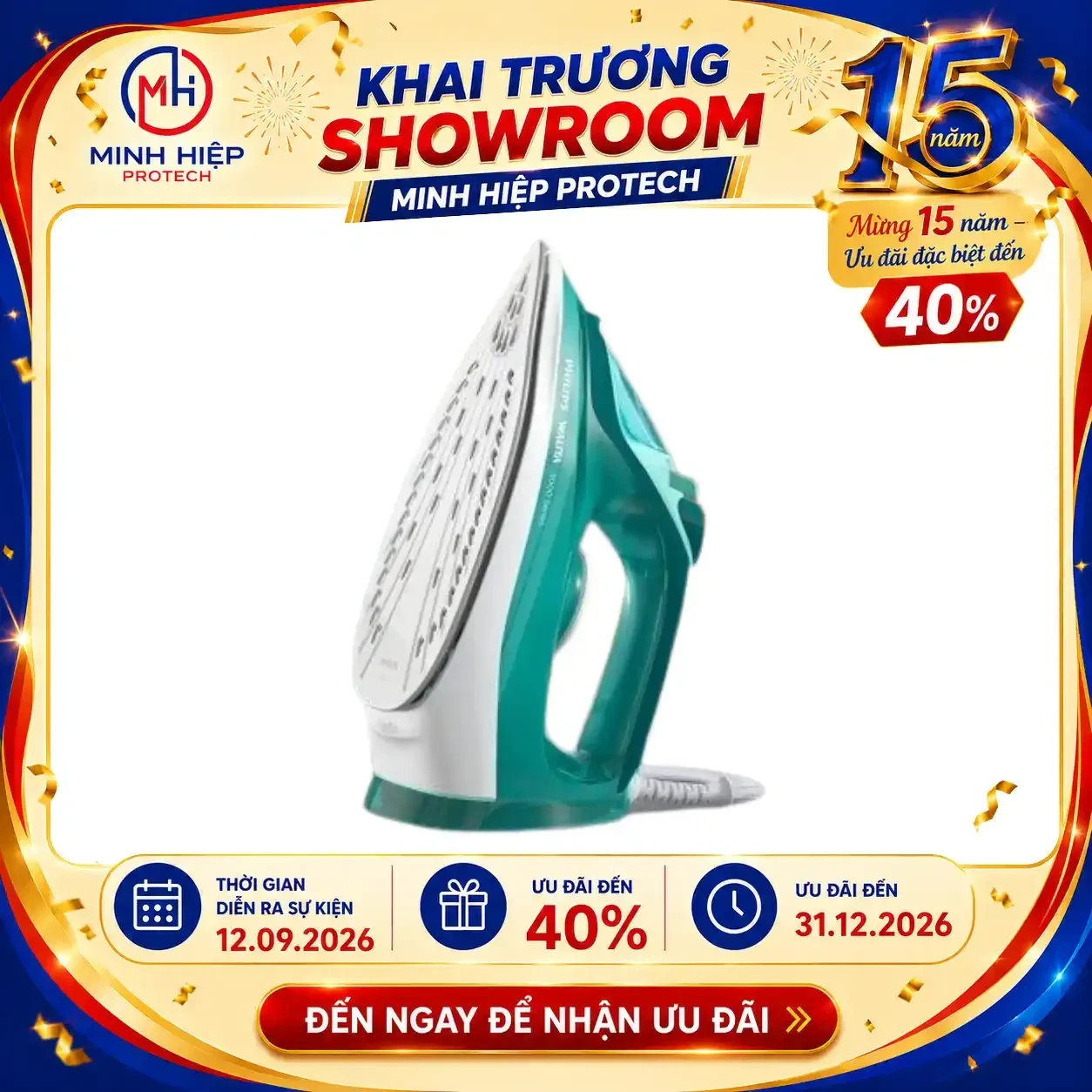 Bàn là hơi nước Philips DST3030/70