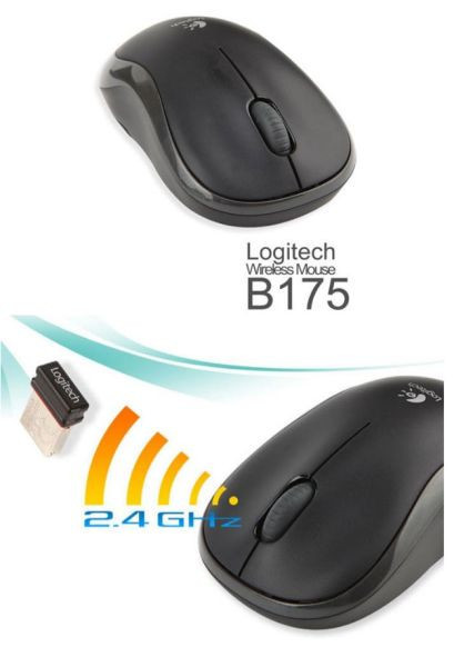 Chuột không dây Logitech B175 - USB, AA
