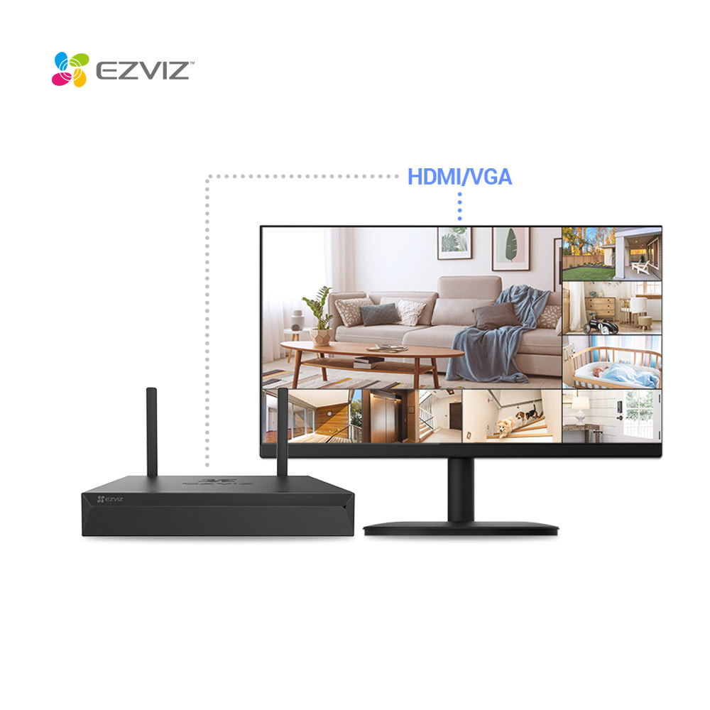 Đầu ghi không dây 4 kênh EZVIZ X5S 4W