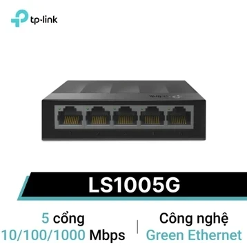 Bộ chia mạng (Switch) TP-Link LS1005G 5-Port 10/100/1000 Mbps