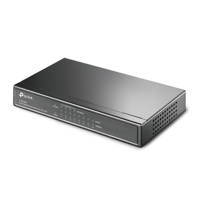 Switch 8 Cổng Gigabit 1000Mbps TP-LINK TL-SG1008P