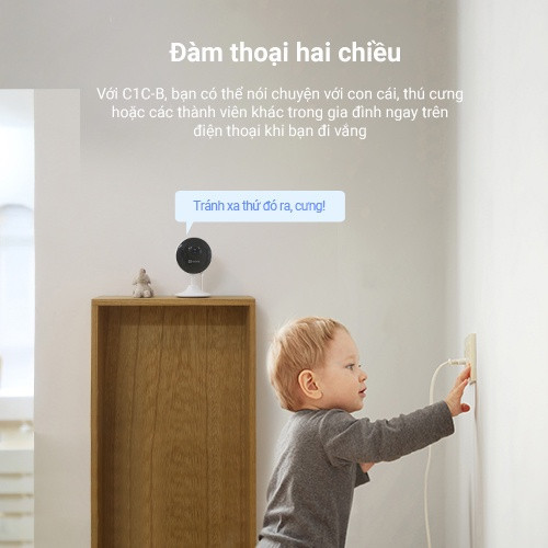 Camera wifi Ezviz C1C-B đàm thoại 2 chiều