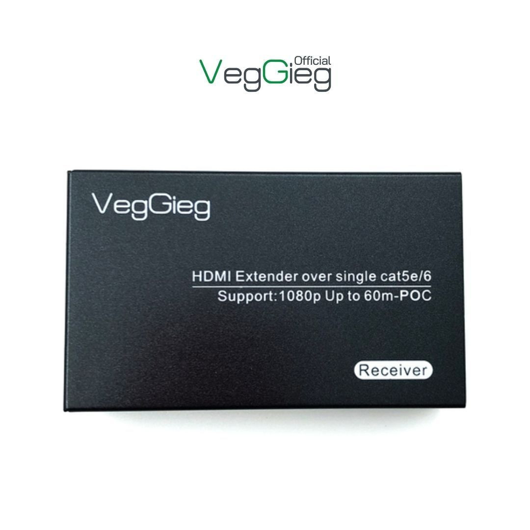 Bộ khuyếch đại tín hiệu HDMI qua lan 60M VEGGIEG (HDTV Network Extender)