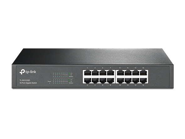 Bộ chia tín hiệu 16 cổng Gigabit Desktop/Rackmount - SG1016D - Switch