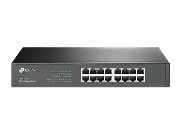 Bộ chia tín hiệu 16 cổng Gigabit Desktop/Rackmount - SG1016D - Switch