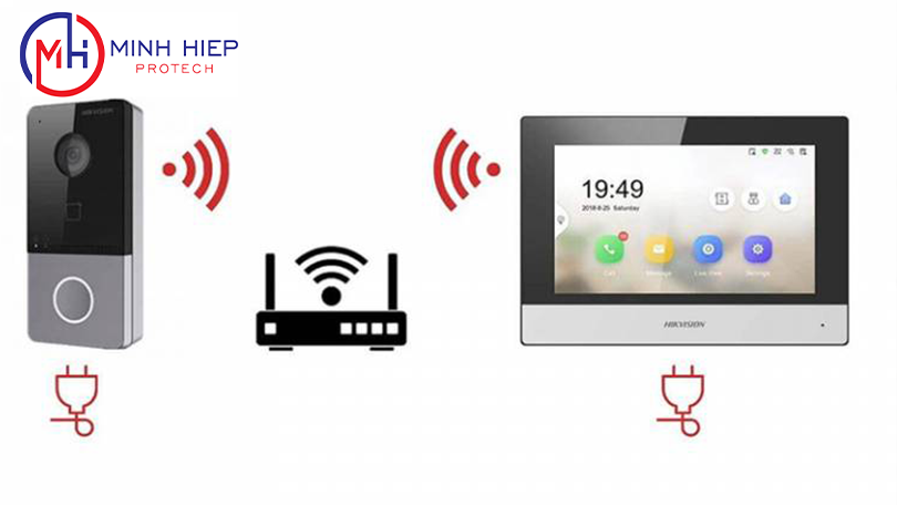 Nút chuông cửa IP HIKVISION DS-KV6113-WPE1(C) - Lắp đặt camera tận nơi