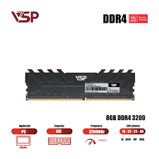 Ram PC VSP 8GB DDR4 3200MHz